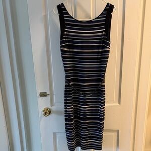 White House Black Market Striped Dress